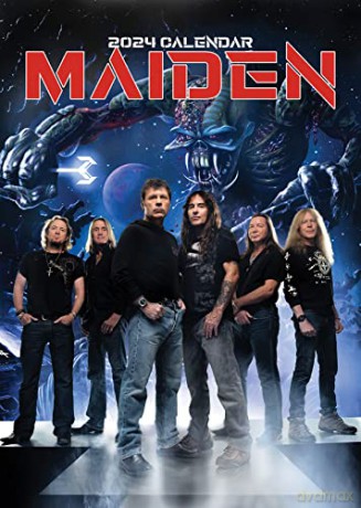Iron Maiden: Iron Maiden 2024 Unofficial Calendar [KALENDARZ]