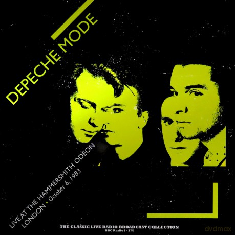 Depeche Mode: Live At Hammersmith Odeon. London 1983 (Yellow/Black Splatter) [Winyl]