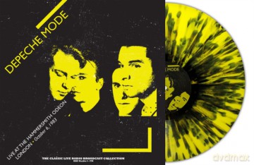 Depeche Mode: Live At Hammersmith Odeon. London 1983 (Yellow/Black Splatter) [Winyl]