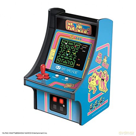 My Arcade: MICRO PLAYER 6.75 MS. PAC-MAN COLLECTIBLE RETRO
