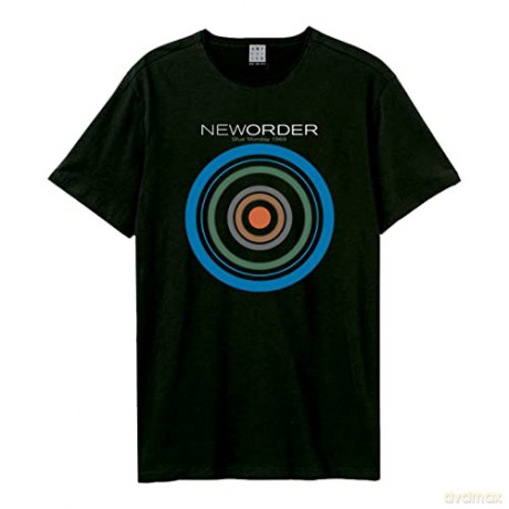 New Order: New Order - Blue Monday Amplified Large Vintage Black T Shirt