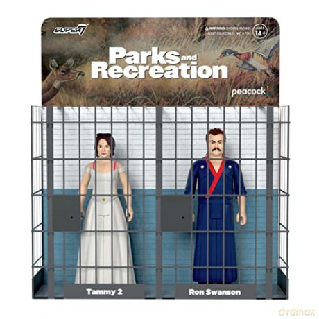 Parks And Recreation: Parks And Recreation Reaction Figures Wave 2 - Ron And Tammy 2 Wedding Night (2-Pack)