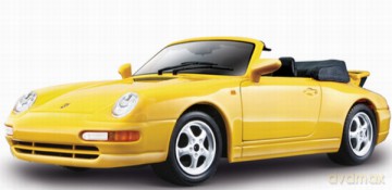 BBURAGO Porsche 911 Carrera Cabriolet 18-22080 [MODELARSTWO]