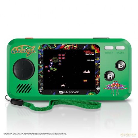 My Arcade: POCKET PLAYER GALAGA PORTABLE GAMING SYSTEM (3 GAMES IN 1)