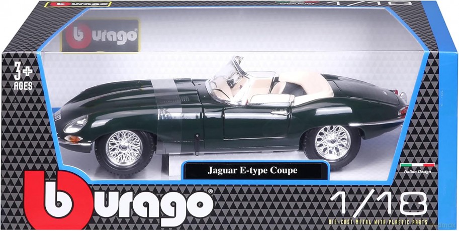 BBURAGO Jaguar E Cabriolet 1961 18-12046 [MODELARSTWO]