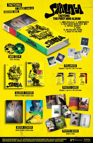 Taeyong: Shalala (1st Mini Album) (Archive Ver.) [CD]