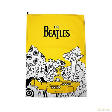 The Beatles: Tea Towel (Recycled Cotton) - The Beatles (Yellow Submarine)