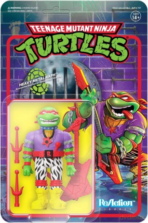 Teenage Mutant Ninja Turtles: Teenage Mutant Ninja Turtles Reaction Wave 6 - Heavy Metal Raph