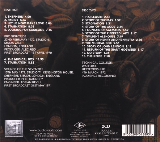 Genesis: The Road To Success - 1970-1972 [CD]