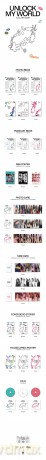 Fromis_9: Unlock My World (1st Album) [CD]