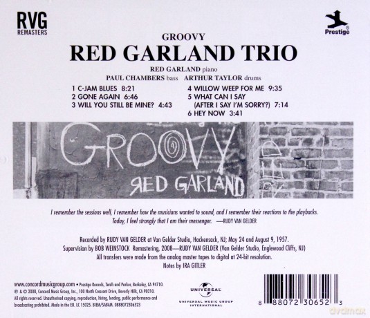 Garland, Red: Groovy (RVG) [CD]