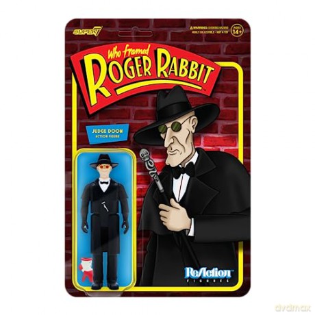 Who Framed Roger Rabbit: Who Framed Roger Rabbit Reaction Figure Wave 1 - Judge Doom