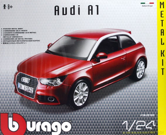 BBURAGO Audi A1 Kit 18-25105 [MODELARSTWO]