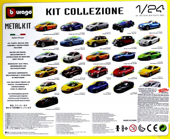 BBURAGO Audi A1 Kit 18-25105 [MODELARSTWO]