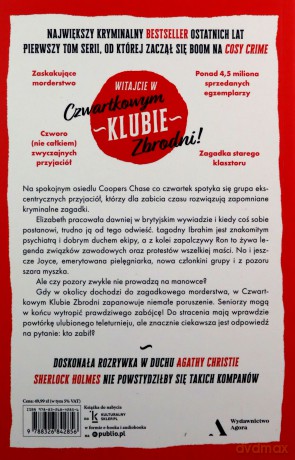 Czwartkowy Klub Zbrodni - Richard Osman, Anna Rajska-Salata [KSIĄŻKA]