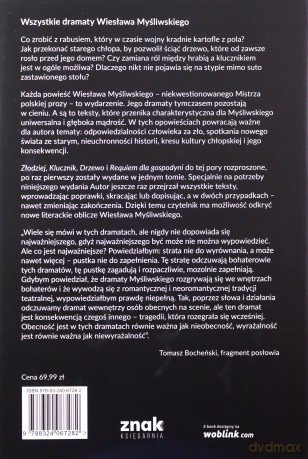 Dramaty. Złodziej, Klucznik, Drzewo, Requiem dla gospodyni - Wiesław Myśliwski [KSIĄŻKA]