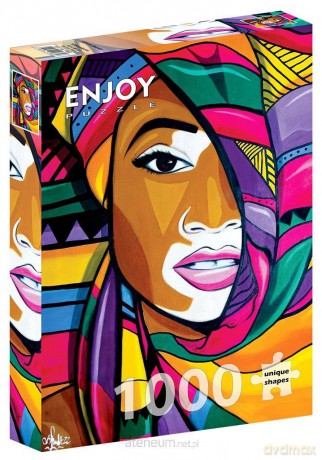 ENJOY 1000 el. Afrykańska piękność [PUZZLE]