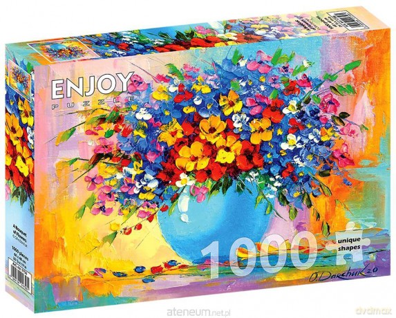 ENJOY 1000 el. Bukiet kwiatów [PUZZLE]