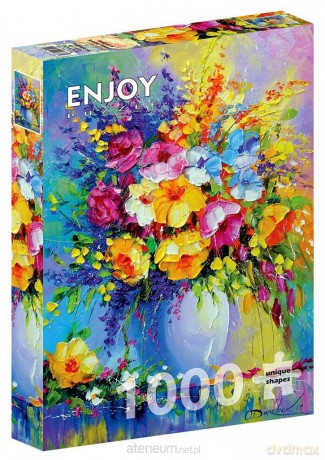 ENJOY 1000 el. Bukiet letnich kwiatów [PUZZLE]