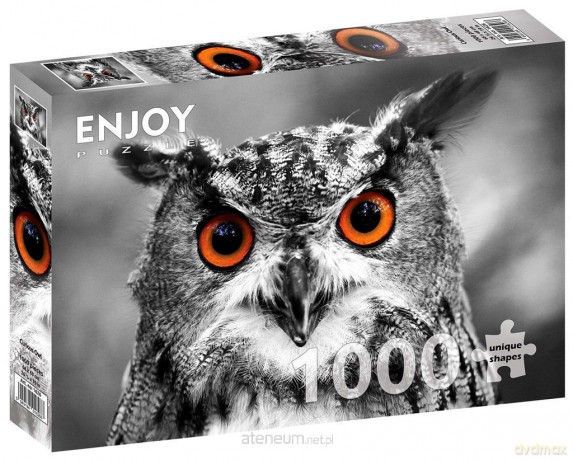 ENJOY 1000 el. Ciekawska sowa [PUZZLE]