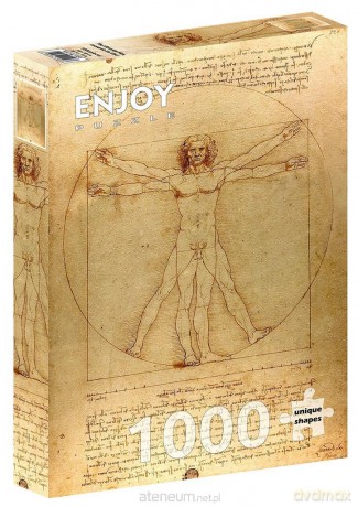 ENJOY 1000 el. Człowiek witruwiański... [PUZZLE]