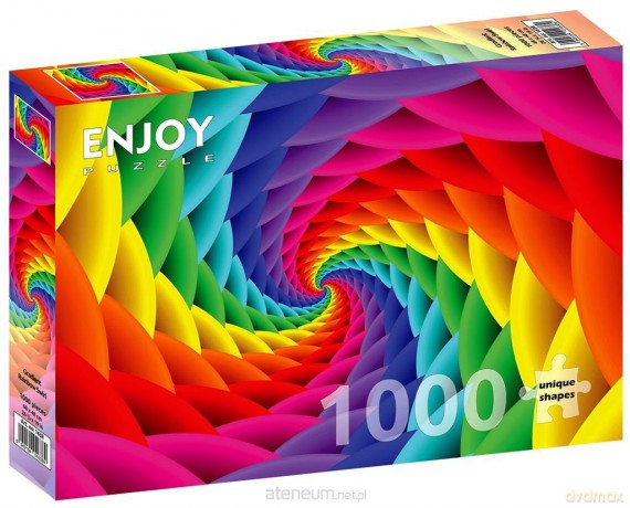 ENJOY 1000 el. Gradientowy kolorowy wir [PUZZLE]