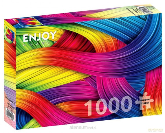ENJOY 1000 el. Kolorowa dzianina [PUZZLE]