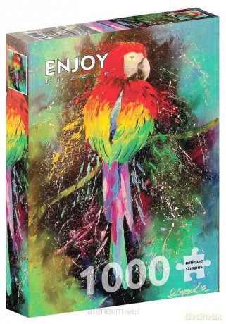 ENJOY 1000 el. Kolorowa papuga [PUZZLE]