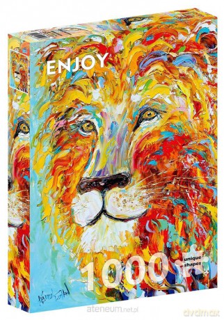 ENJOY 1000 el. Kolorowy lew [PUZZLE]