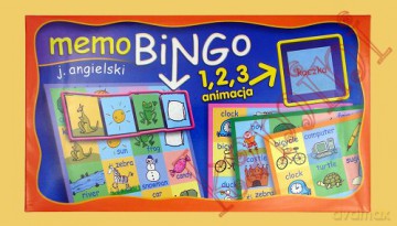 BENIAMIN Gra Memo Bingo Język angielski 600726 [GRA]