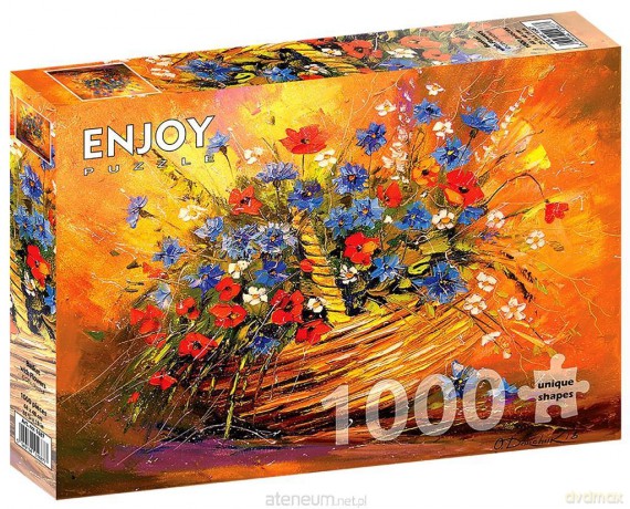 ENJOY 1000 el. Kosz z kwiatami [PUZZLE]