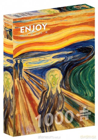 ENJOY 1000 el. Krzyk, Edvard Munch [PUZZLE]