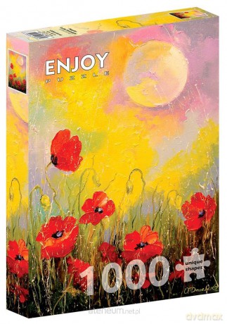 ENJOY 1000 el. Maki w świetle księżyca [PUZZLE]
