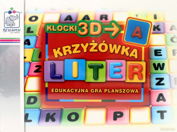 BENIAMIN Gra Krzyżówka Liter 600723 [GRA]