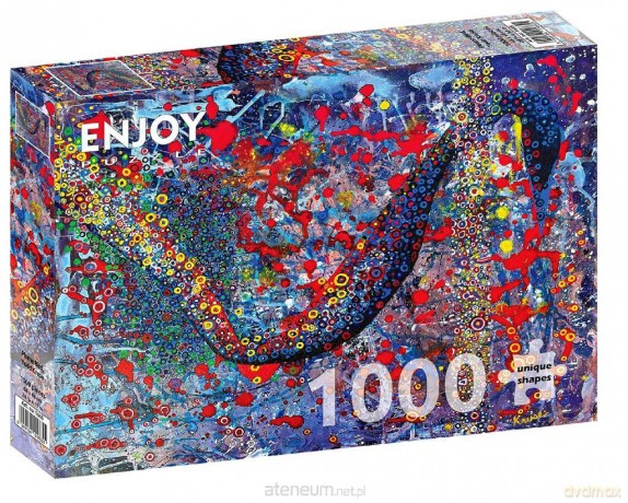 ENJOY 1000 el. Ptasie pióra [PUZZLE]