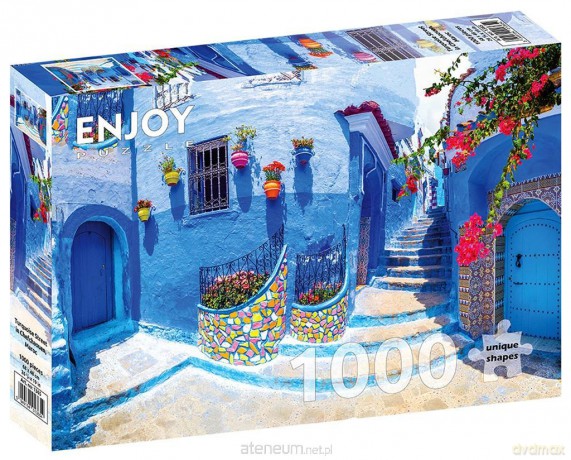 ENJOY 1000 el. Szafszawan (Niebieskie miasto)/Maroko [PUZZLE]
