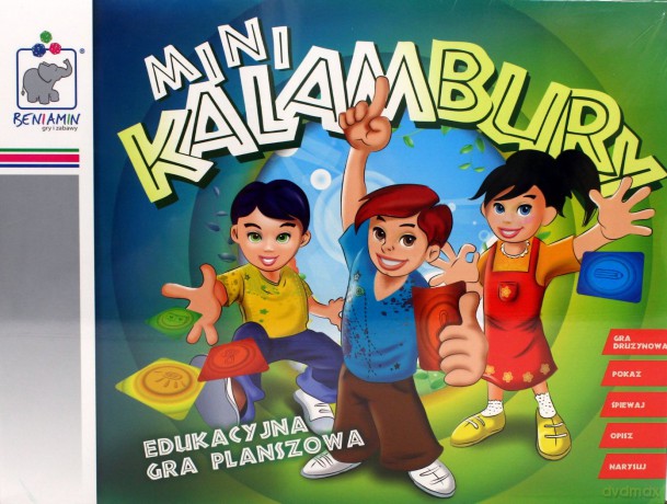 BENIAMIN Gra Mini Kalambury 600860 [GRA]