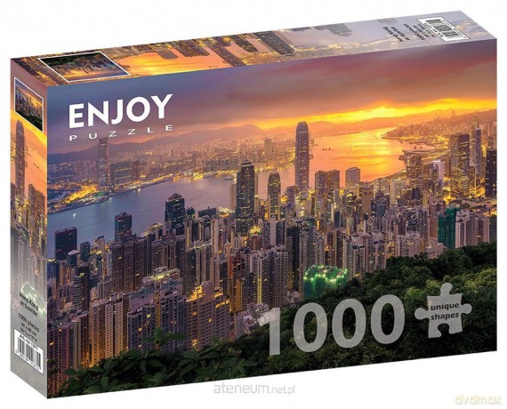 ENJOY 1000 el. Wschód słońca w Hongkongu/Chiny [PUZZLE]