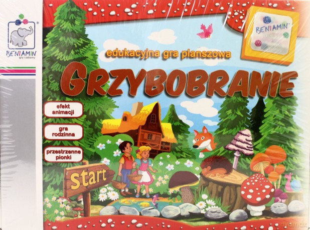 BENIAMIN Gra Grzybobranie 600859 [GRA]