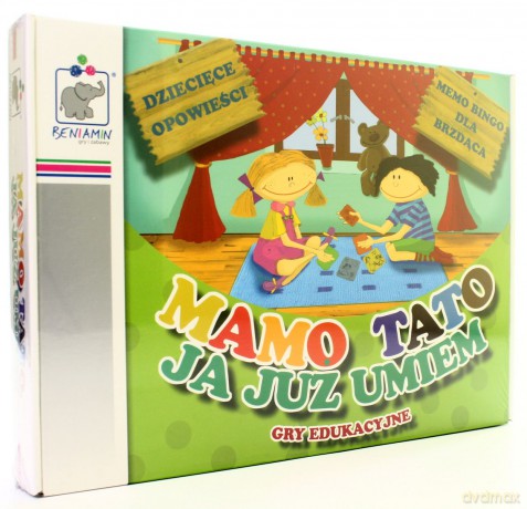 BENIAMIN Gra Pamięciowa Mamo Tato Ja już 601507 [GRA]