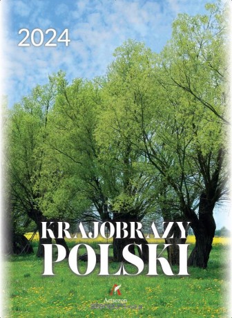 Kalendarz 2024 wieloplanszowy B4 Krajobrazy Polski [KALENDARZ]
