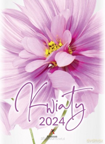 Kalendarz 2024 wieloplanszowy B4 Kwiaty [KALENDARZ]