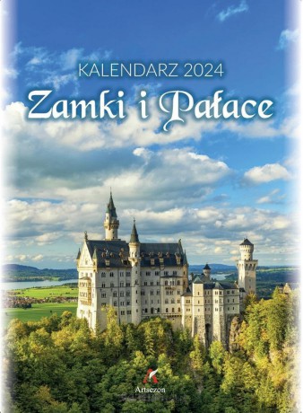 Kalendarz 2024 wieloplanszowy B4 Zamki i pałace [KALENDARZ]