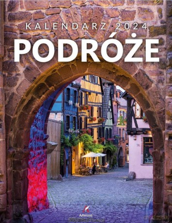 Kalendarz 2024 wieloplanszowy Podróże [KALENDARZ]