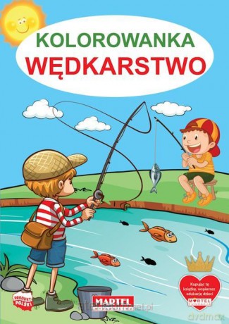 Kolorowanka Wędkarstwo - Natasza Korpik [KSIĄŻKA]