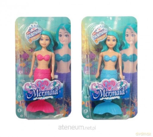 Lalka syrenka nakręcana pływająca MIX