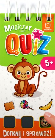 Magiczny quiz z małpką. Dotknij i sprawdź - Anna Podgórska [KSIĄŻKA]