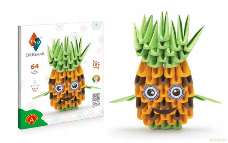 Origami 3D - Ananas