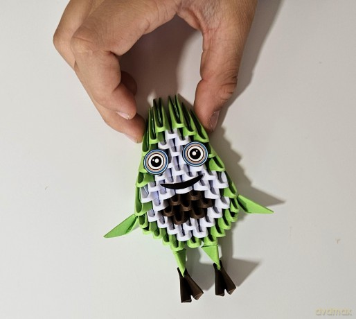 Origami 3D - Awokado