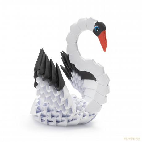 Origami 3D - Łabędź